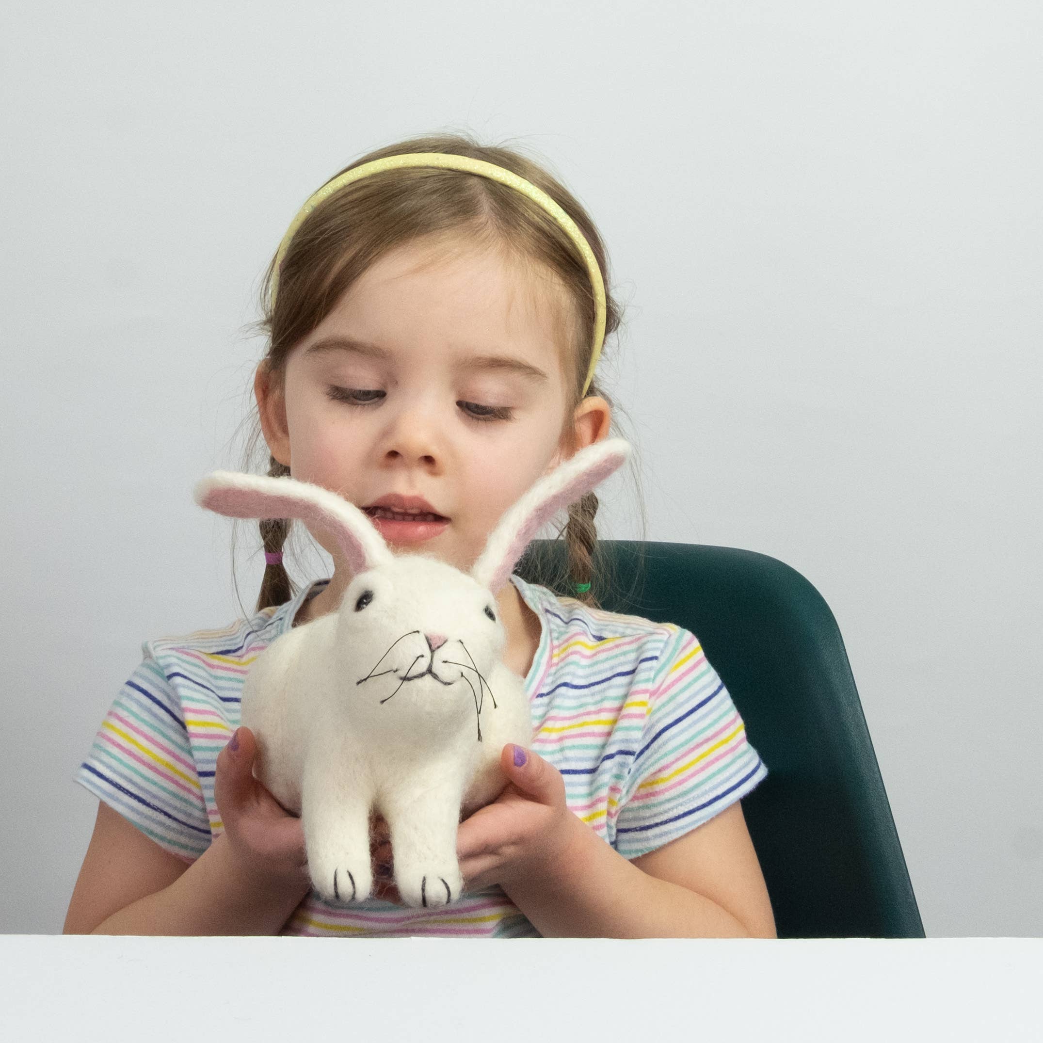 The Winding Road - Wholesale Decorative Tabletop Object - Toys - White Bunny Rabbit - Small and Large1