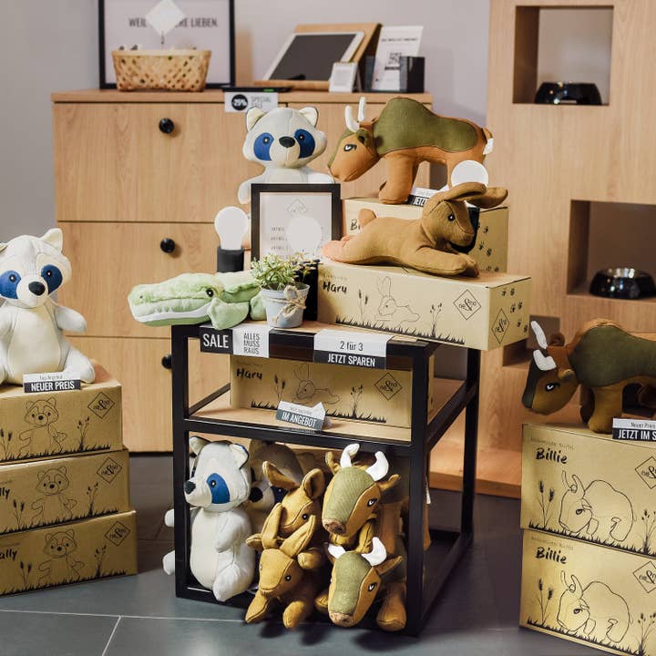 ne&no - Wholesale Pet Plush Toy - Dog - ne&no® Durable Dog Toy with Squeaker - Crocodile Kris9