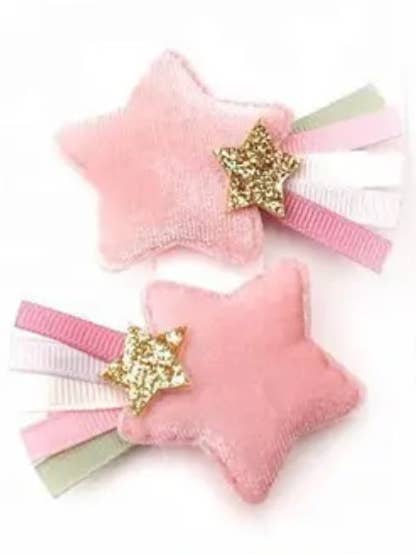 Pinzas para el pelo Star para venta al por mayor de Fancy Shmancy Baby