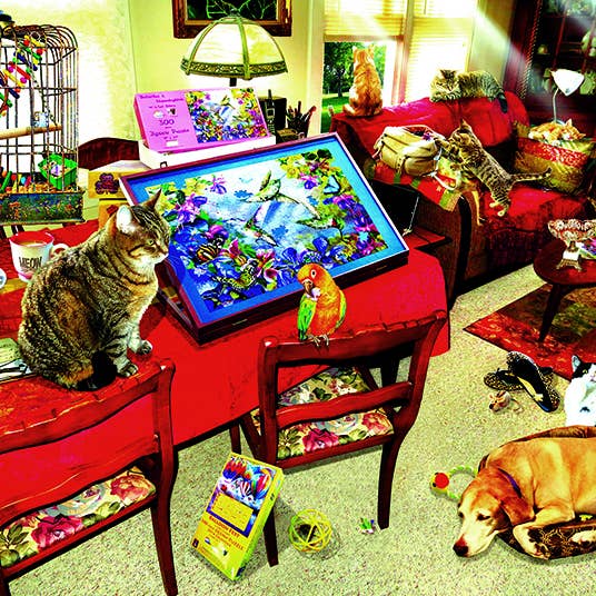 5543 The Missing Piece 300 pc Puzzle for wholesale by SunsOut