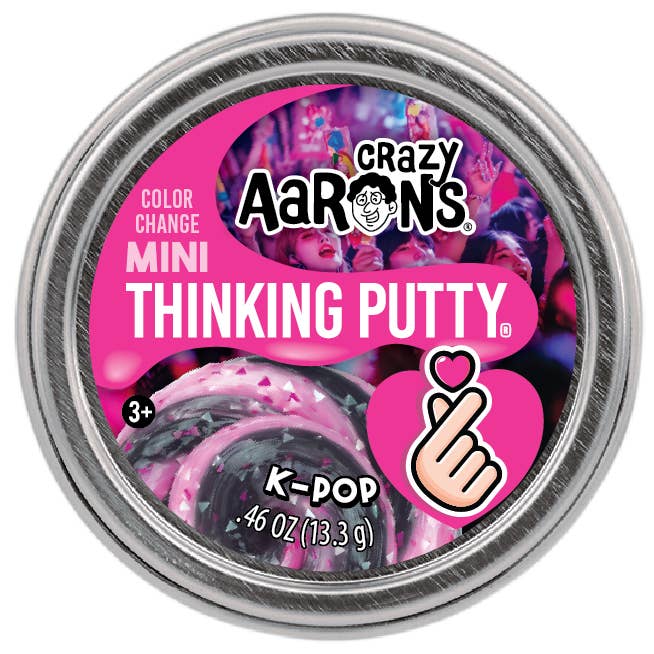 Crazy Aaron's - Wholesale Putty/Slime - Kids - Mini K-pop - 2" Thinking Putty Tin0