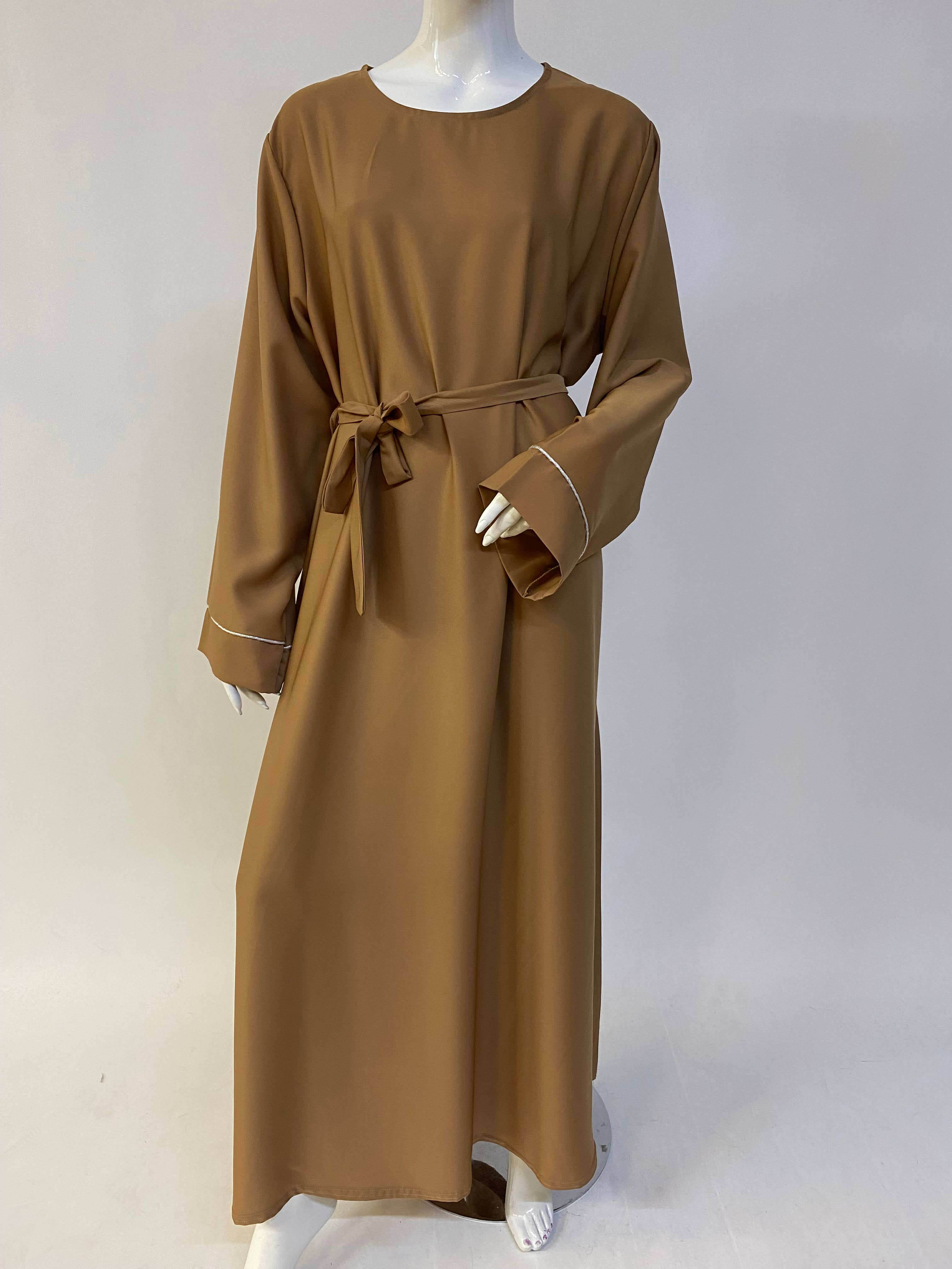 ORNELLA PARIS - Wholesale Dress - Women's - Abayas Long Sleeve Dress MC-R201034