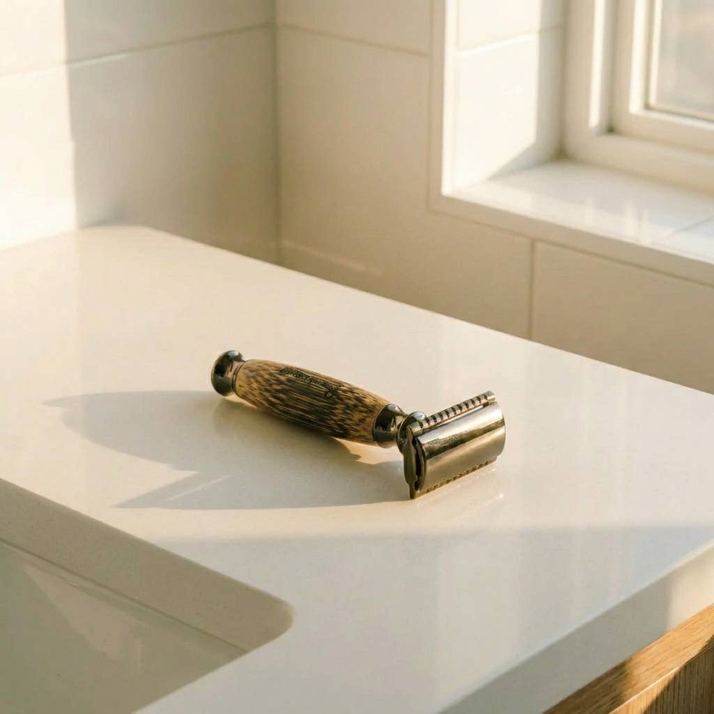 Bamboo Switch – wholesale Razor – Bamboo Stainless Steel Safety Razor | Faire Market 1