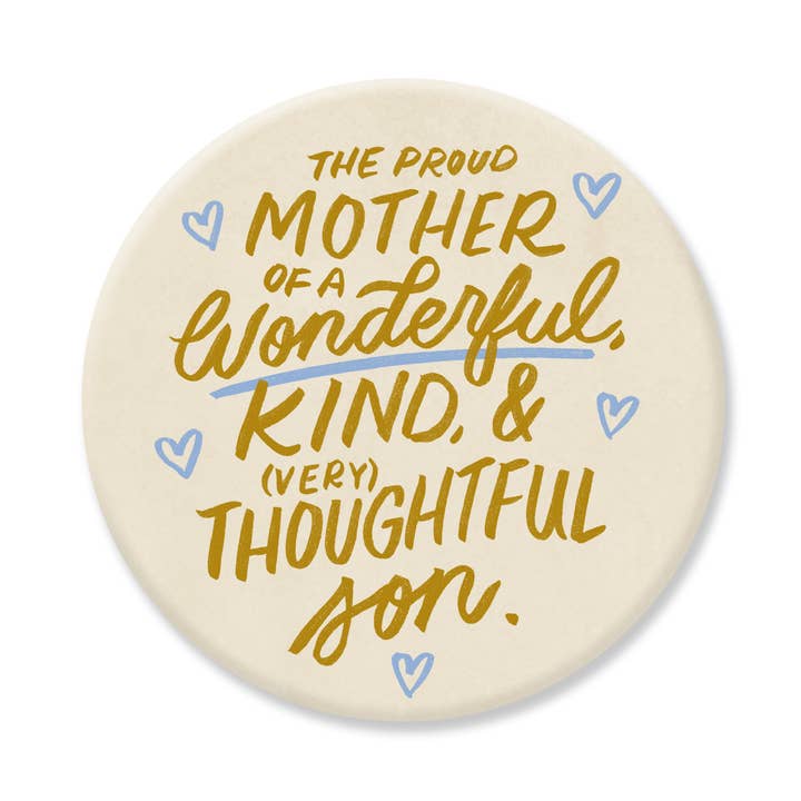 Thoughtful Son Magnet for wholesale by Naomi Paper Co.
