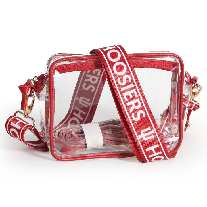 Bridget Mala Transparente com Alças de Ombro Padronizadas - Indiana por atacado de Desden