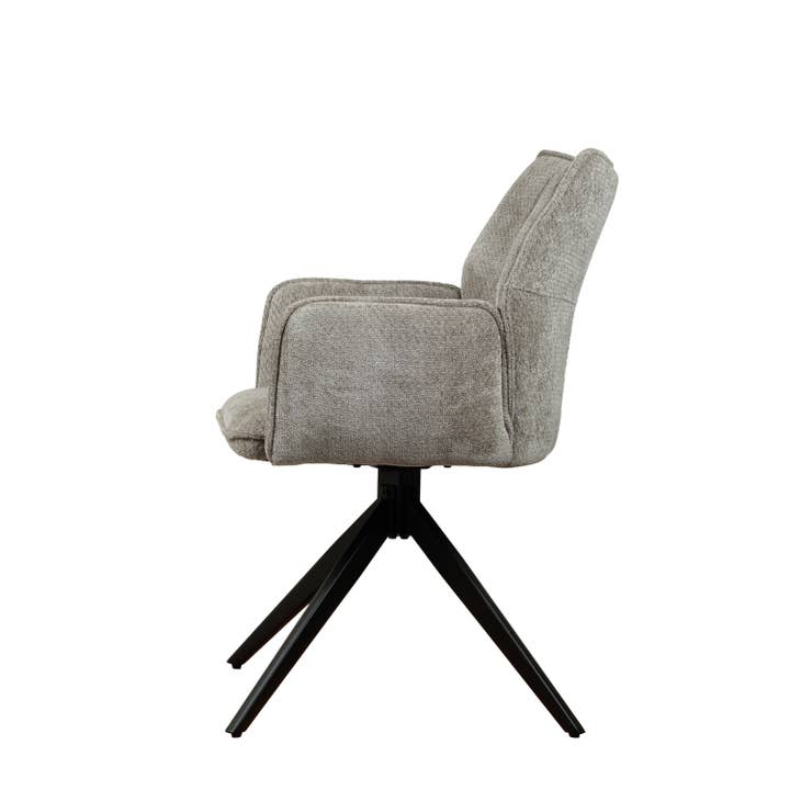 Usuals BV - Wholesale Chair - Nala Swivel Chair - Grey - Lappi6