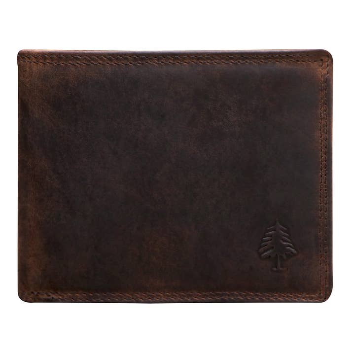 Ben Wallet Men RFID Protection Leather Wallet Horizontal Format for wholesale by Greenwood