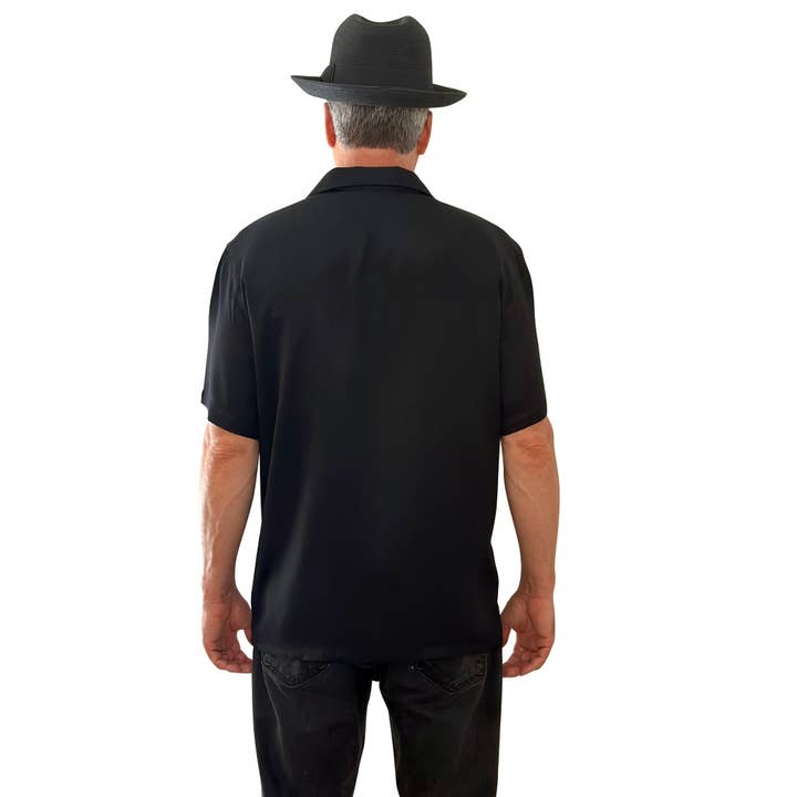 Black Gambino Voila | Men's Short-Sleeved Shirt for wholesale on Faire1