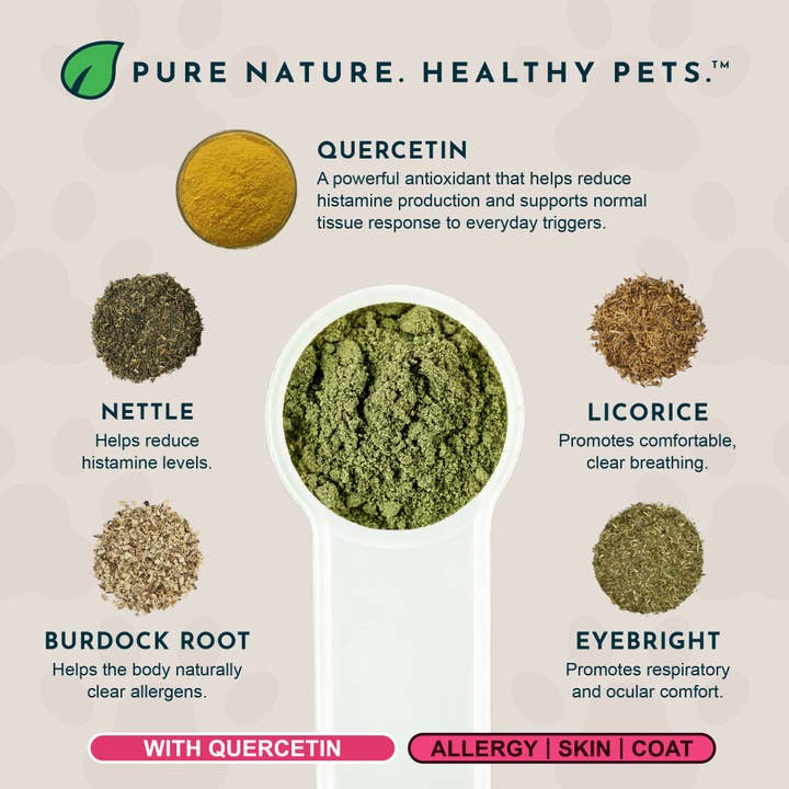 Animal Essentials - Wholesale Pet Supplement - Cat/Dog - Seasonal Allergy Powder + Quercetin | Allergy Support3