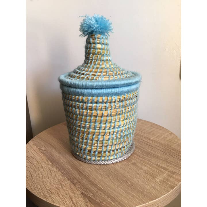 marrakeshop - Wholesale Basket - Moroccan Handwoven Berber Pot Basket2