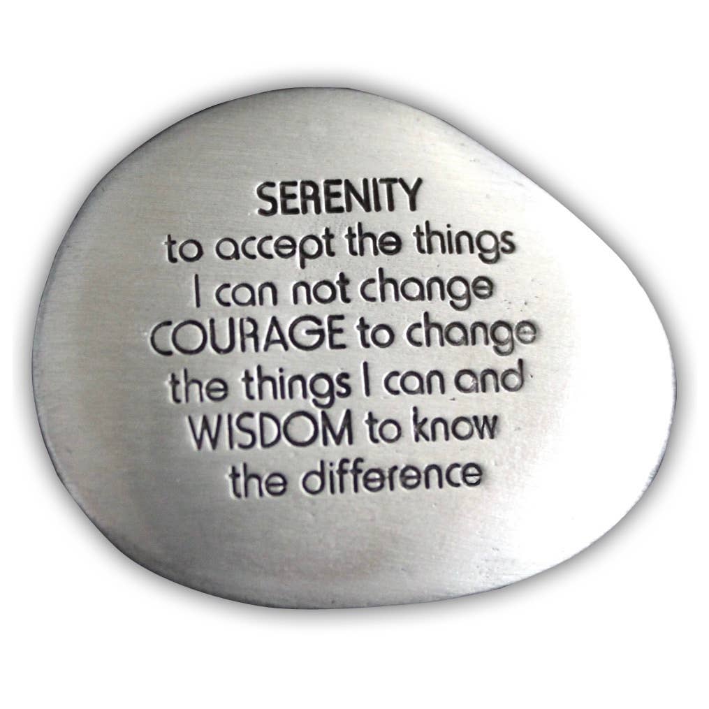 Abbey + CA Gift – Großhandel Sammelmünze – Serenity beruhigender Stein3