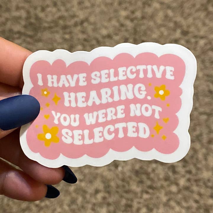 Autocollant d'écoute sélective pour la vente par Kailex Boutique Wholesale