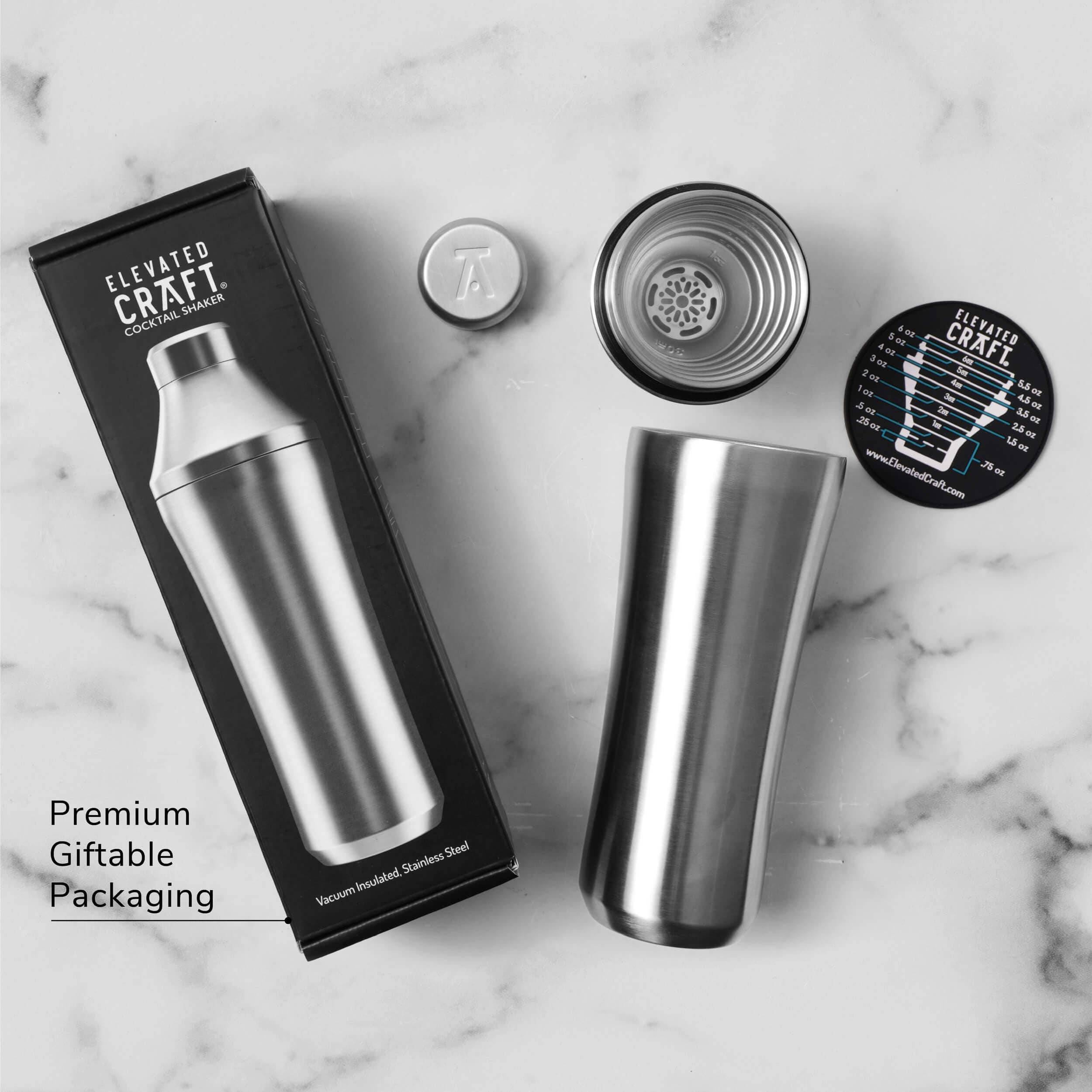 Elevated Craft - Wholesale Cocktail Shaker - Elevated Craft® Hybrid Cocktail Shaker6