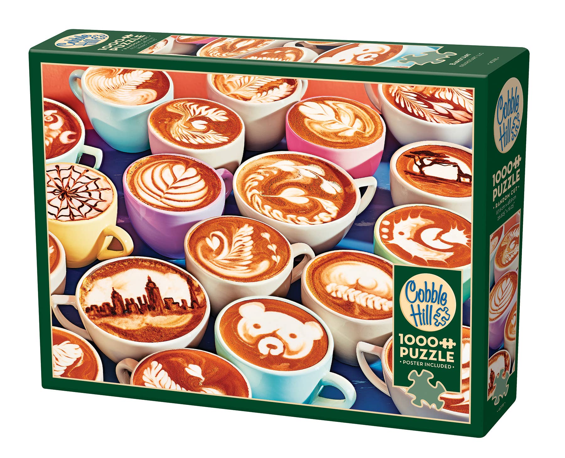 Outset Games and Cobble Hill Puzzles - Vente Puzzle – adulte - Puzzle Baristart 1000 pièces