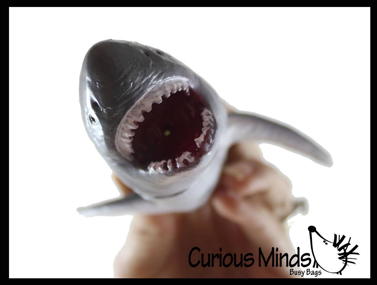 Curious Minds Toys - Wholesale Bath Toy - Baby - Giant Shark Water Bath Squirter Toy - Huge Water Soaker Gun2