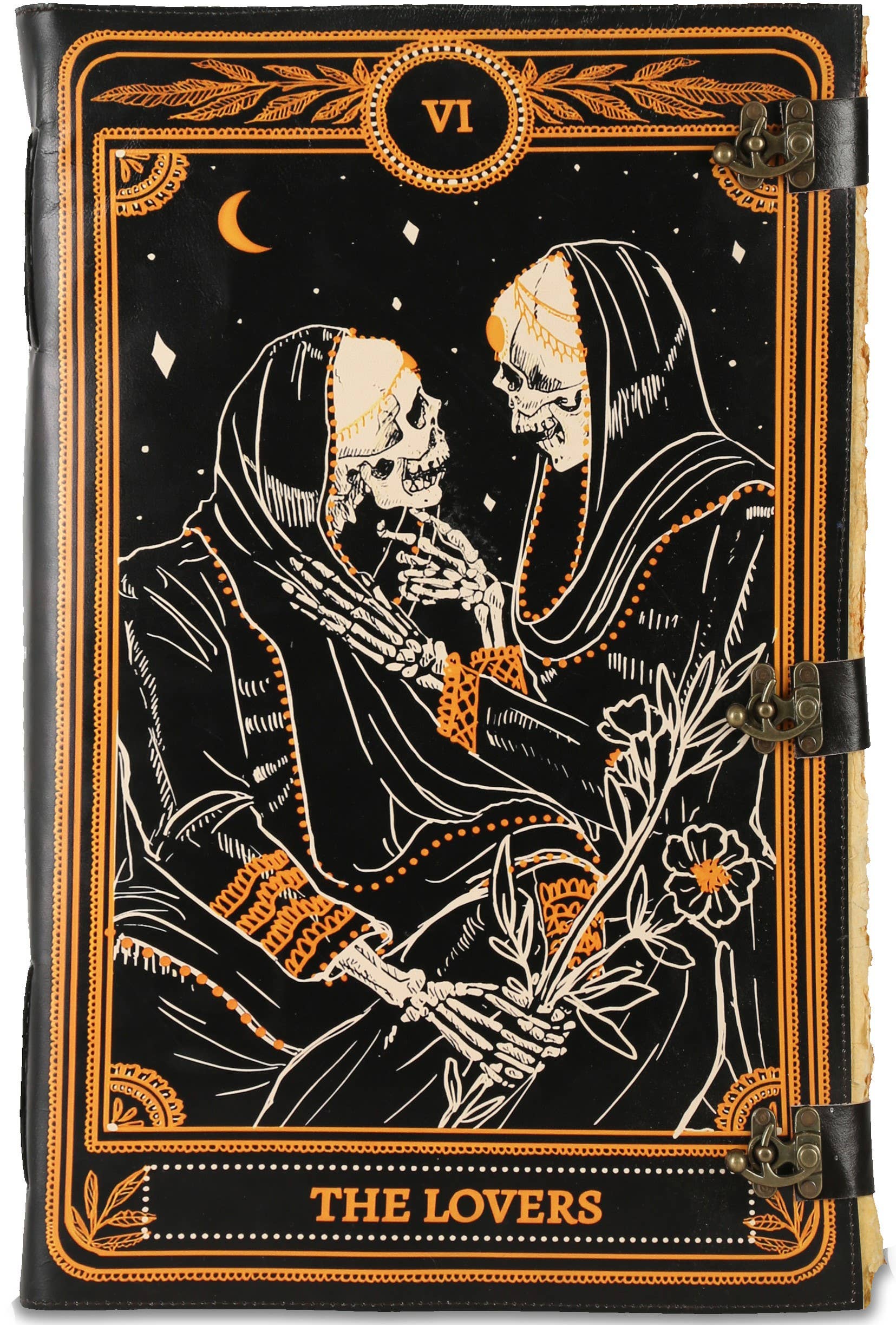 Tuzech Leather - Wholesale Journal/Diary - Book of Spell LeatherBound Huge Journal Grimoire Print Diary11