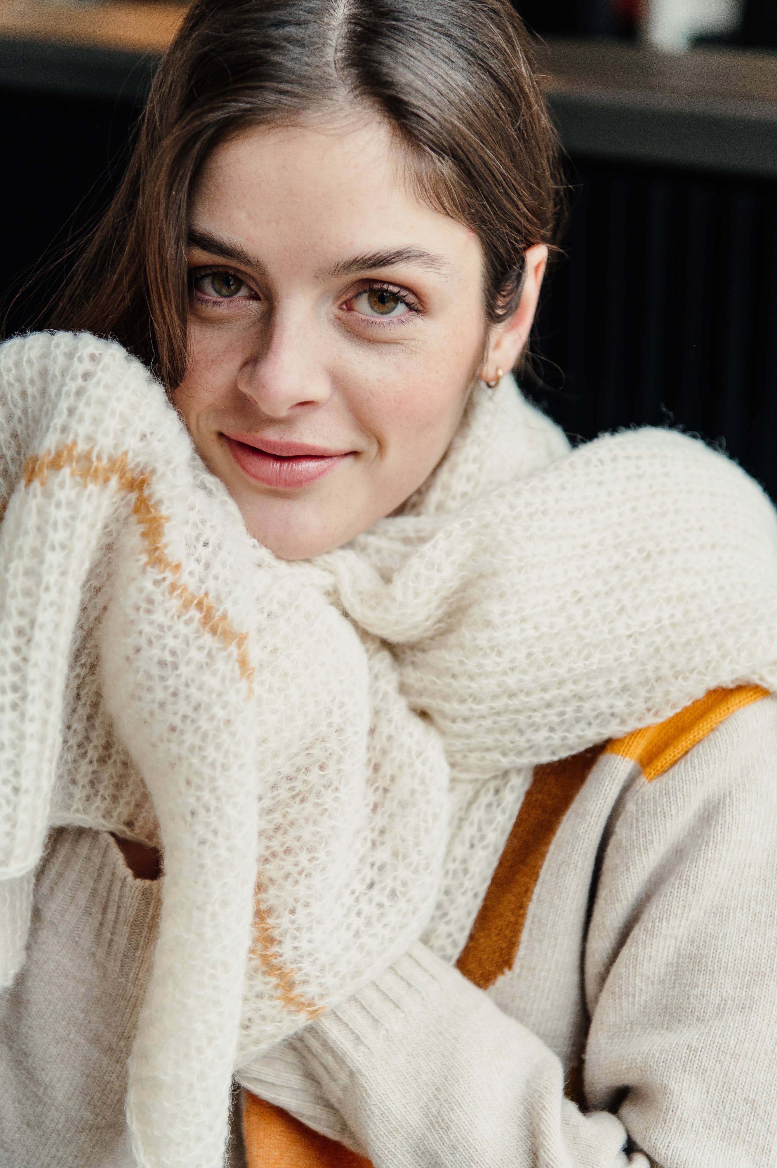 Crafts by Solid - Wholesale Scarf - Women's - Tracey Scarf Essential FW22- 100% alpaca8