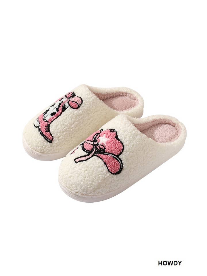 Vanilla Monkey - Wholesale Slippers – Women's - Cute Novelty Soft Plush Cozy Slippers - L/XL7