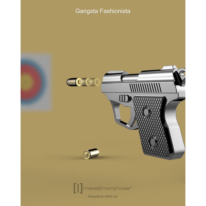 Anew International Corp. - Wholesale Keychain - Unisex - GANGSTA (PISTOL) KEYRING4