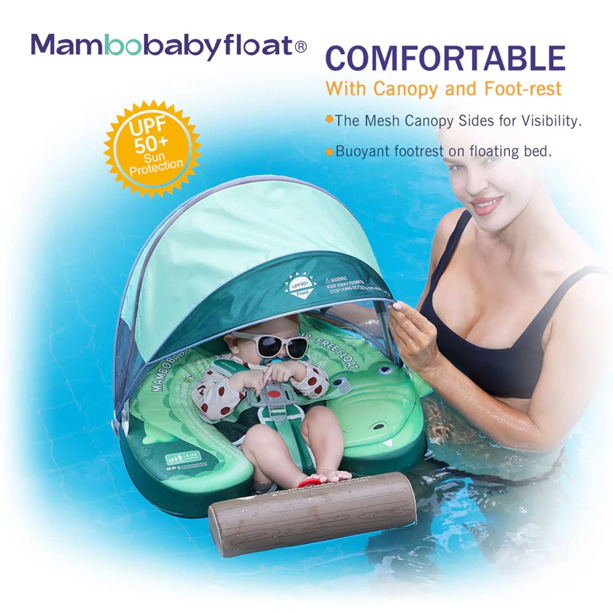 PPR - Wholesale Beach/Pool Toy - Kids & Baby - Mambobaby Float - Sunny Navigator - Crocodile7