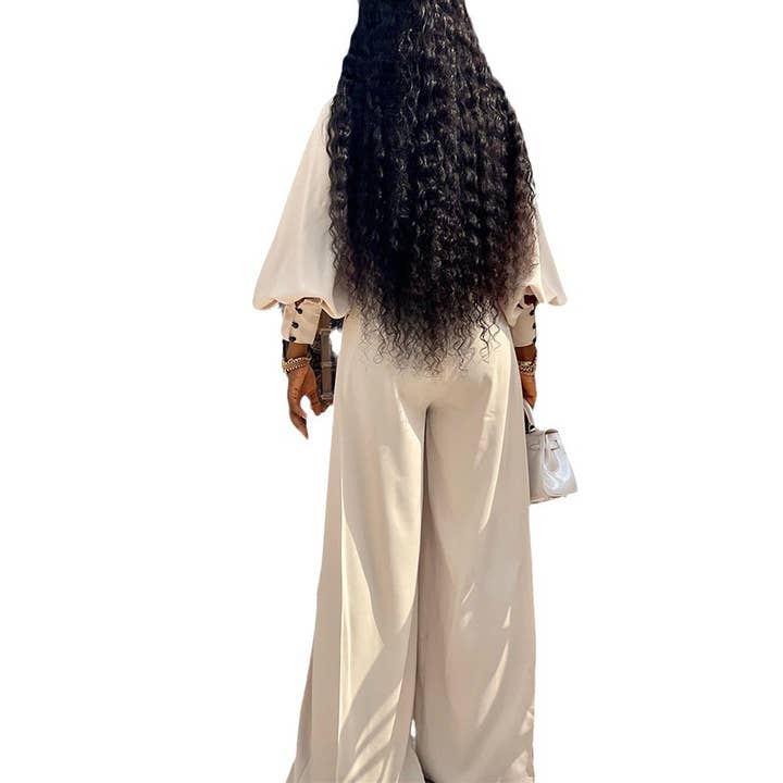 Gaia Fashion Inc - Wholesale Top & Pant Set (NOT Loungewear) - Women's - HK6659-Women Two Piece Top and Pants Clothes Suit Set6