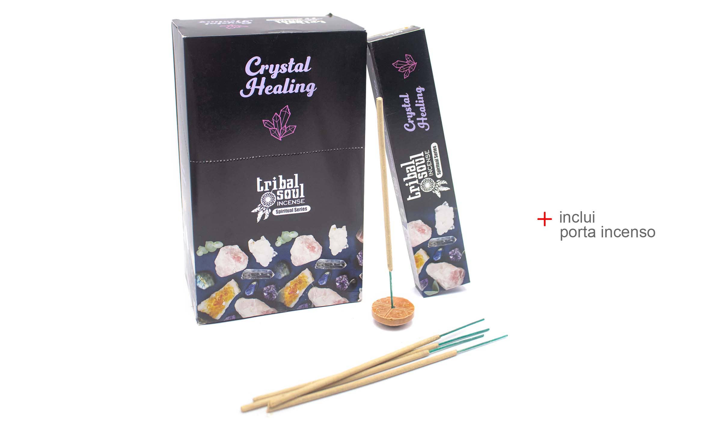 Esoterica Arte - Wholesale Spiritual Stone/Crystal - Inc.Tribal Soul Healing Crystals (12 units)0