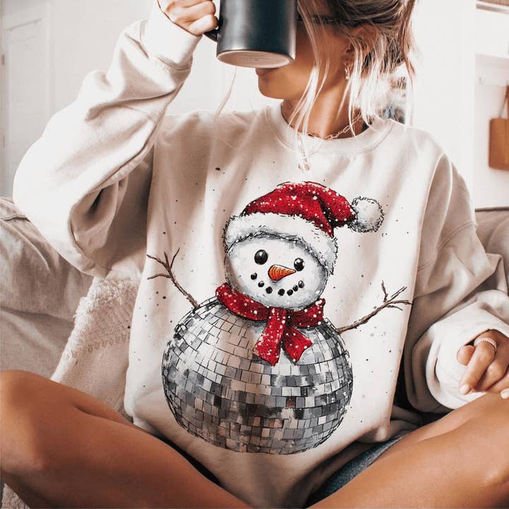 Gnistrande Snögubbe Grafisk Klädsel för wholesale av Kindred Flame Outfitters