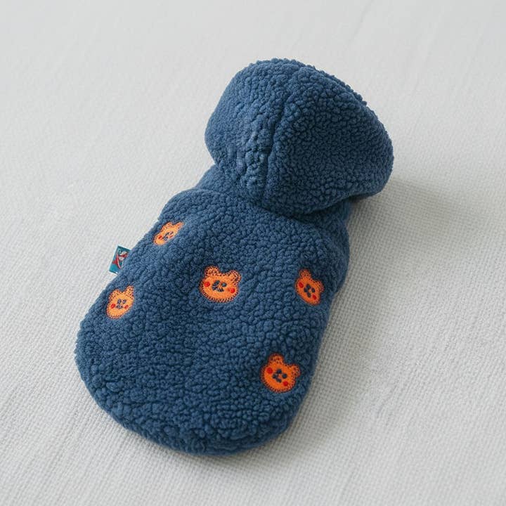 Warm Lamb Fleece Dog Hoodie for Cozy Days for wholesale by kapeit
