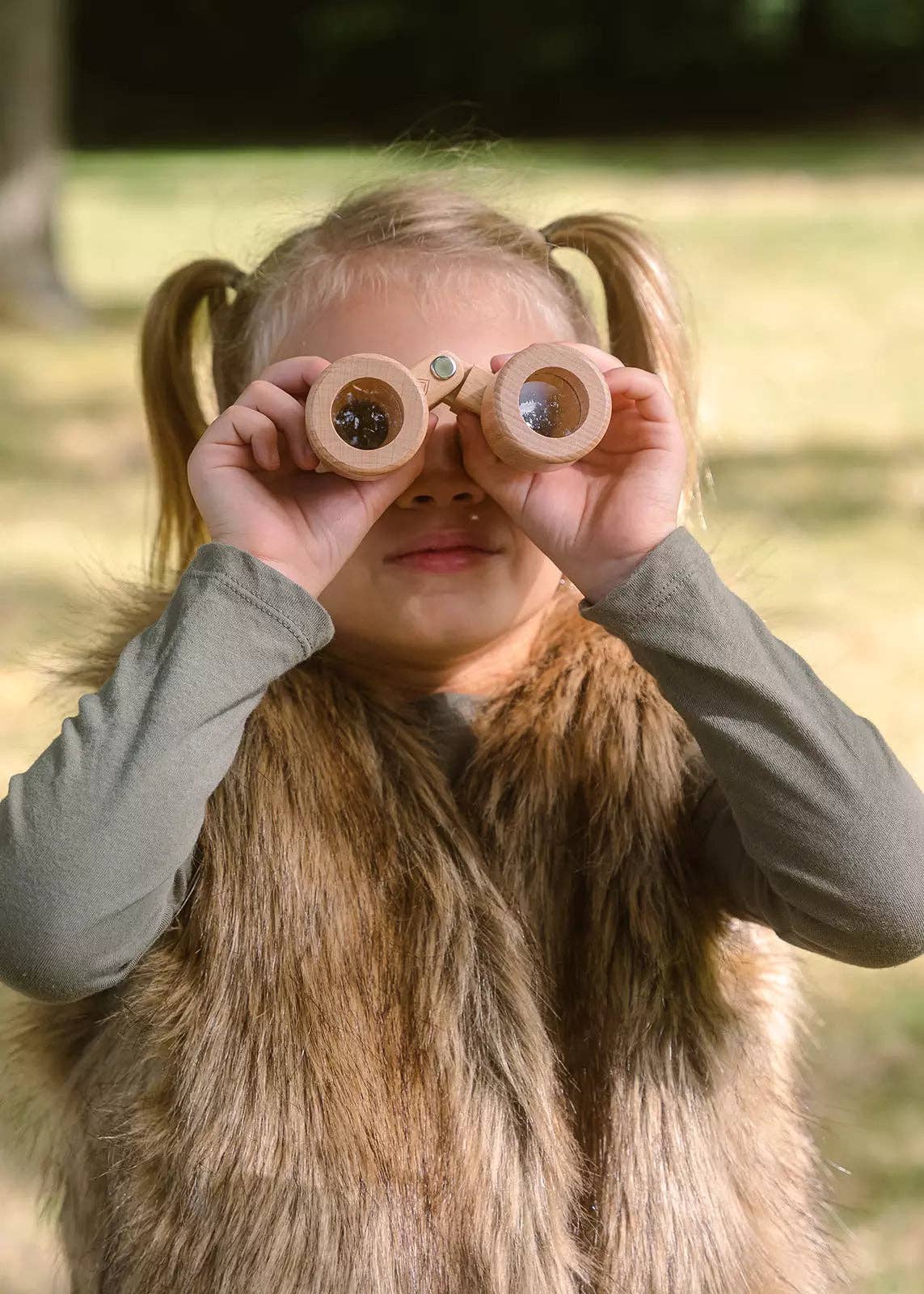 Coco Village - Wholesale Wood Toy - Kids - Explorer's Wooden Binoculars3