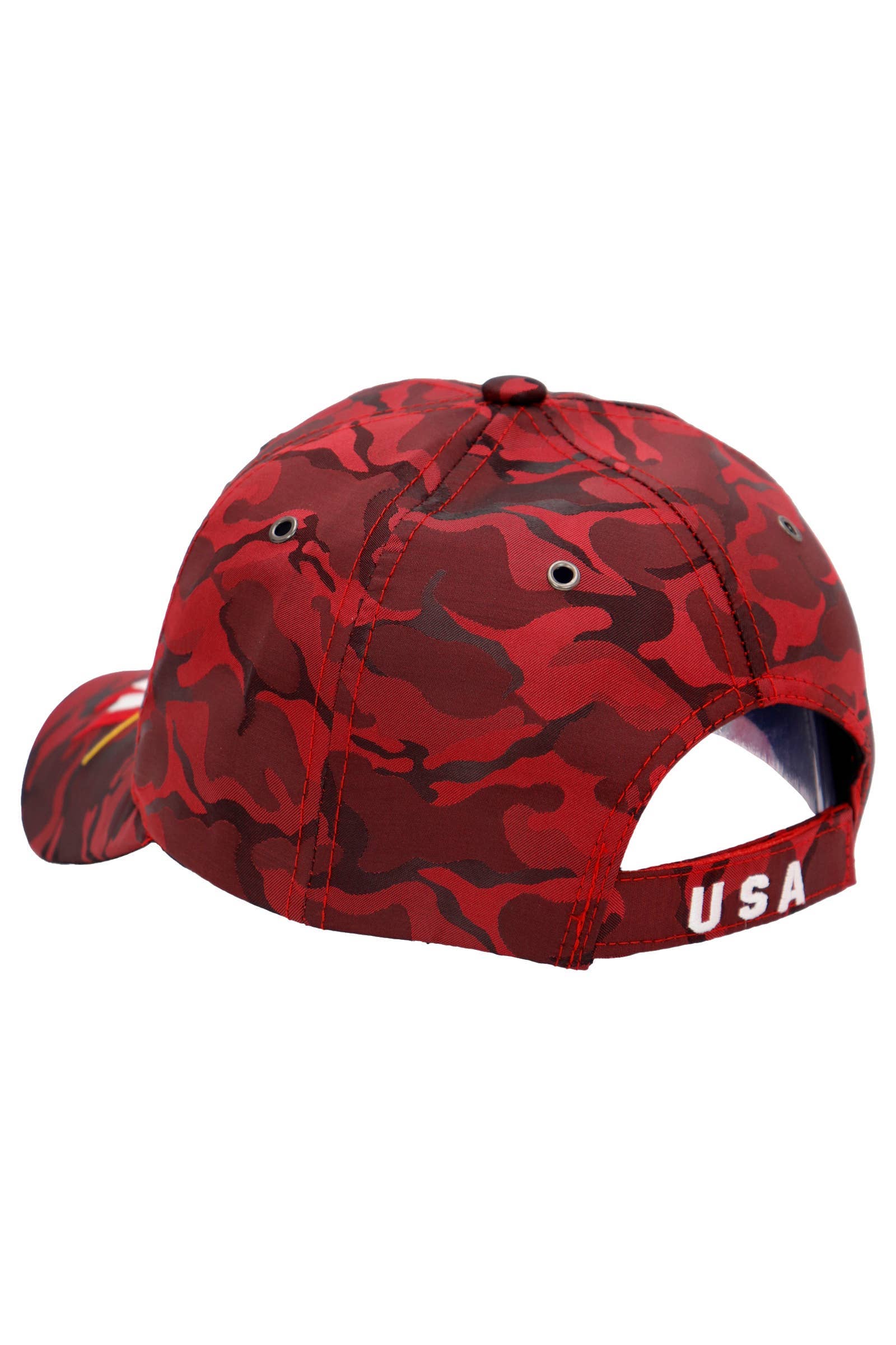 Cap Zone - Wholesale Baseball Cap - Unisex - American Flag Bald Eagle Nylon Camo Baseball Cap13