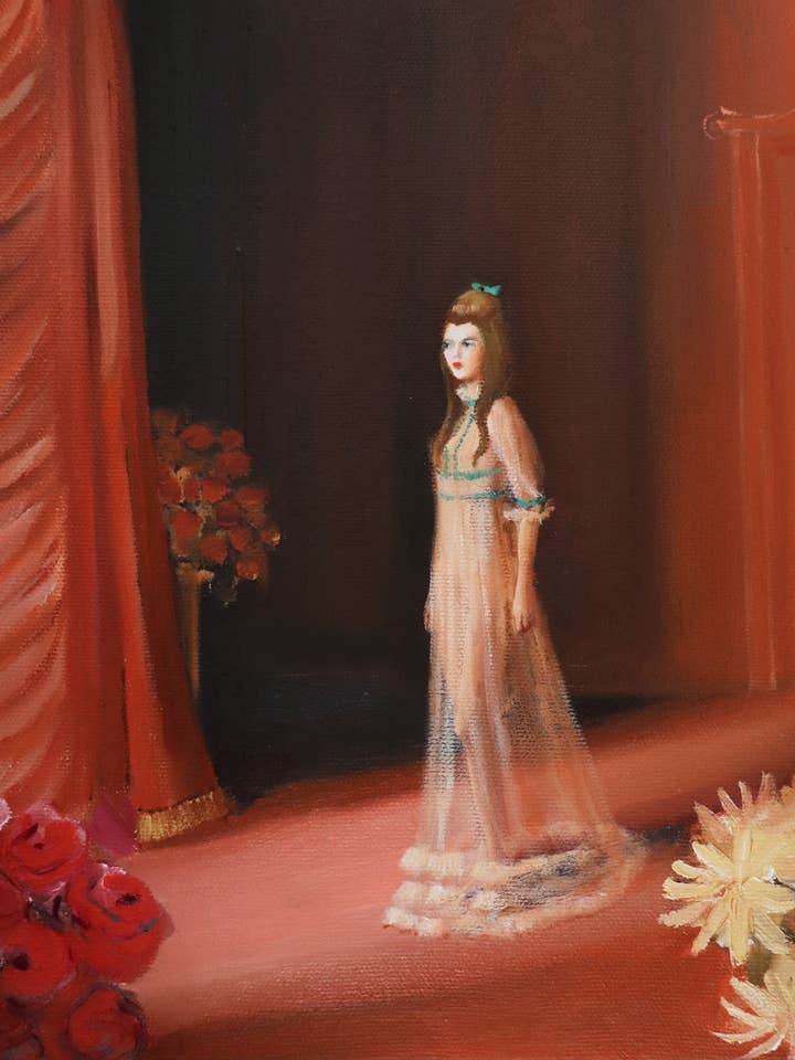 Chloe Baby. Fine Art Print. 8.5"x11" for wholesale by THE MANSION GIRLS