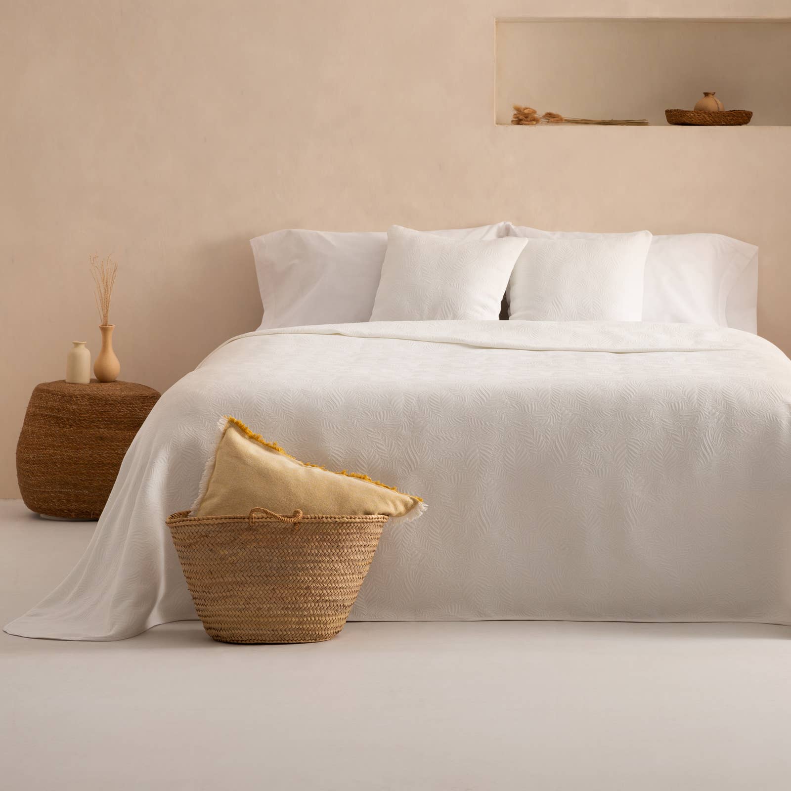 GAMUSI – Edredão por atacado – Colcha leve de algodão jacquard LINDI10