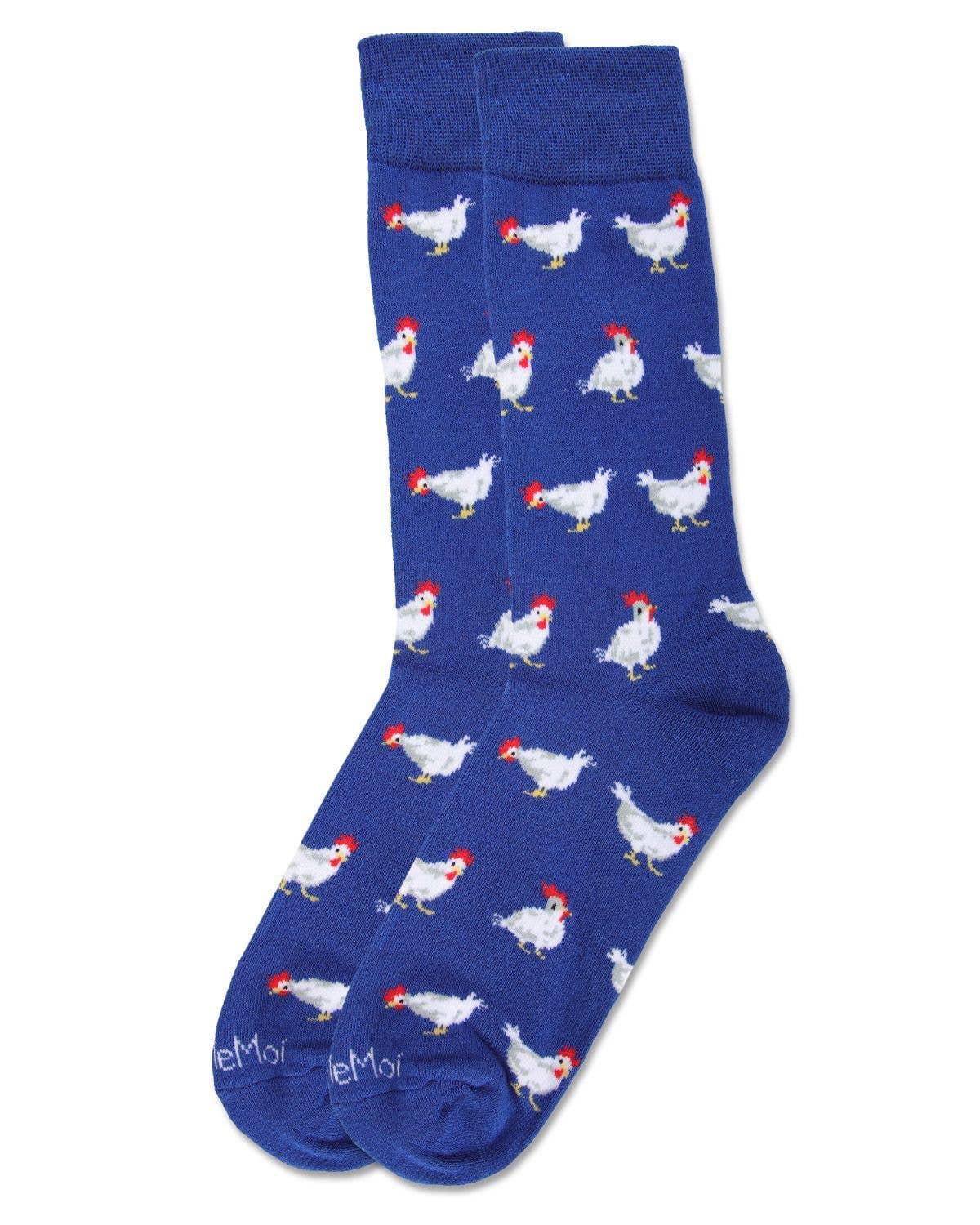 Infinity Classics International Inc. - Wholesale Socks - Men's - MeMoi Chickens Bamboo Blend Men's Crew Socks5