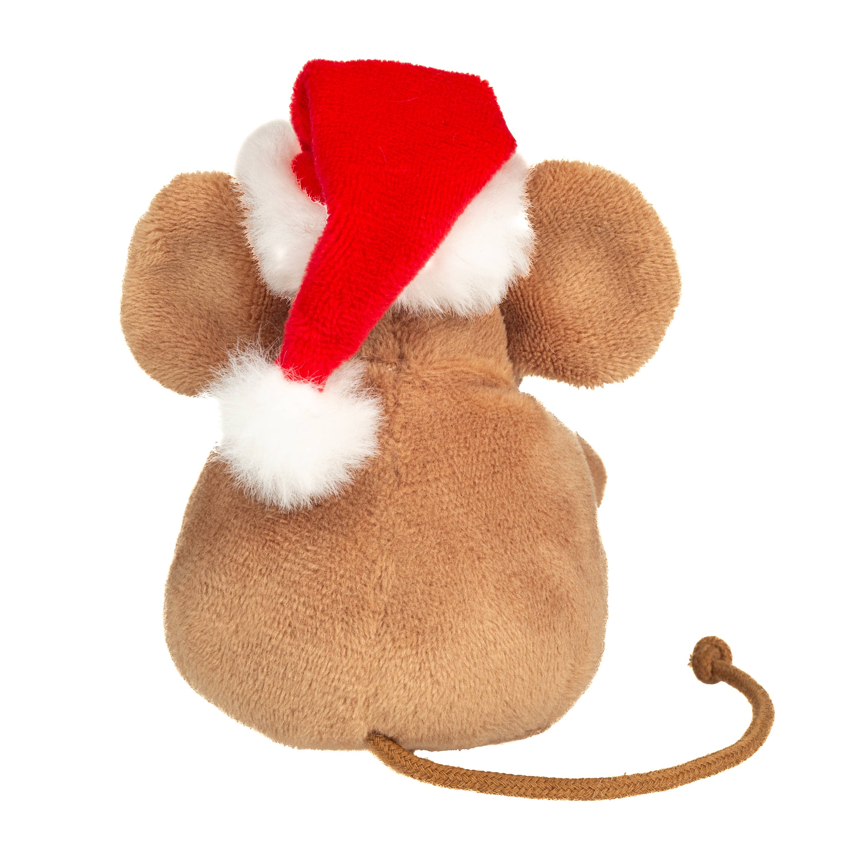 Teddy Hermann - Wholesale Stuffed/Plush Toy - Kids & Baby - Christmas Mouse with Gingerbread Man 11 cm Plush Toy Stuffed Animal2