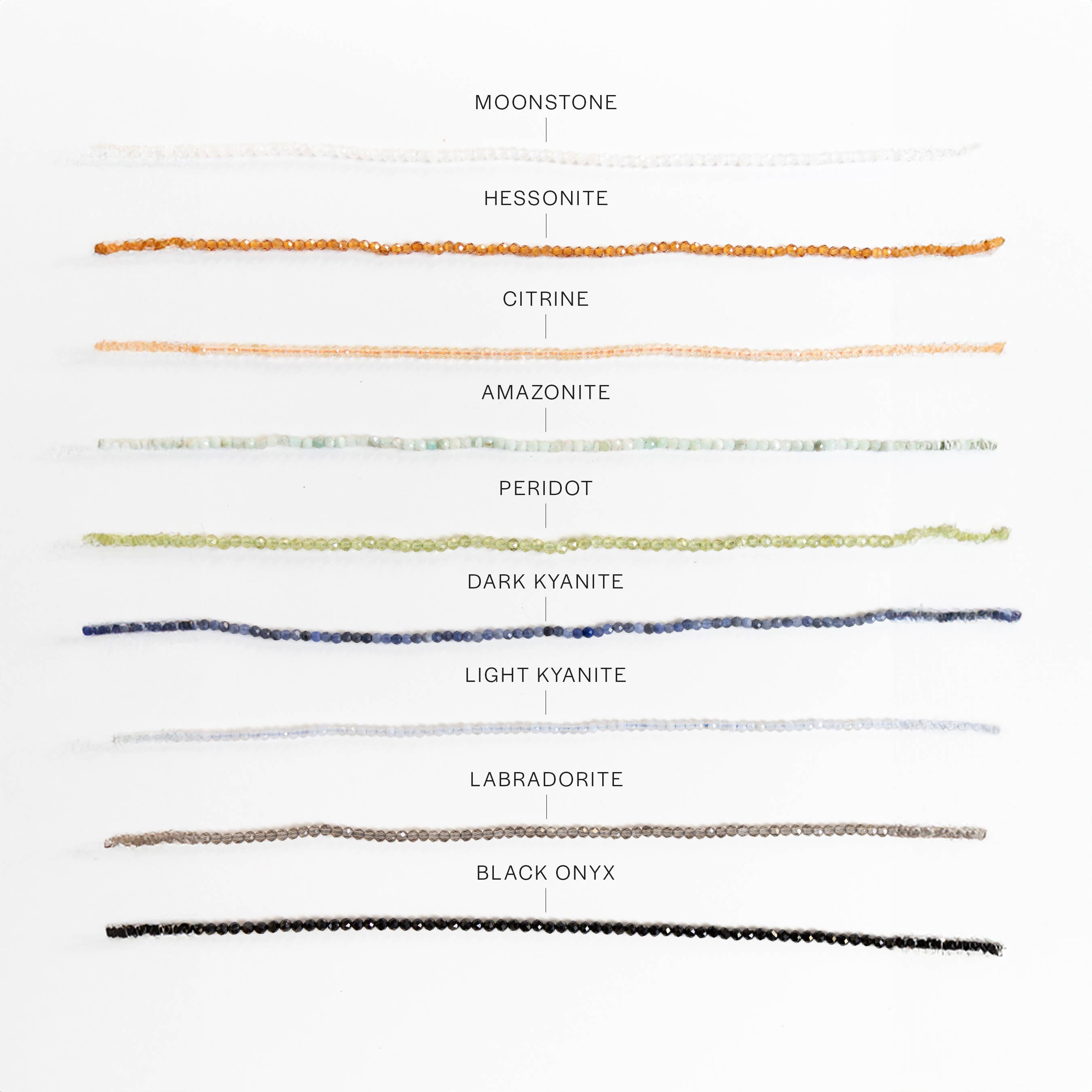 Mira Kauai - Wholesale Pendant/Charm Necklace - Dainty Stones Necklace3