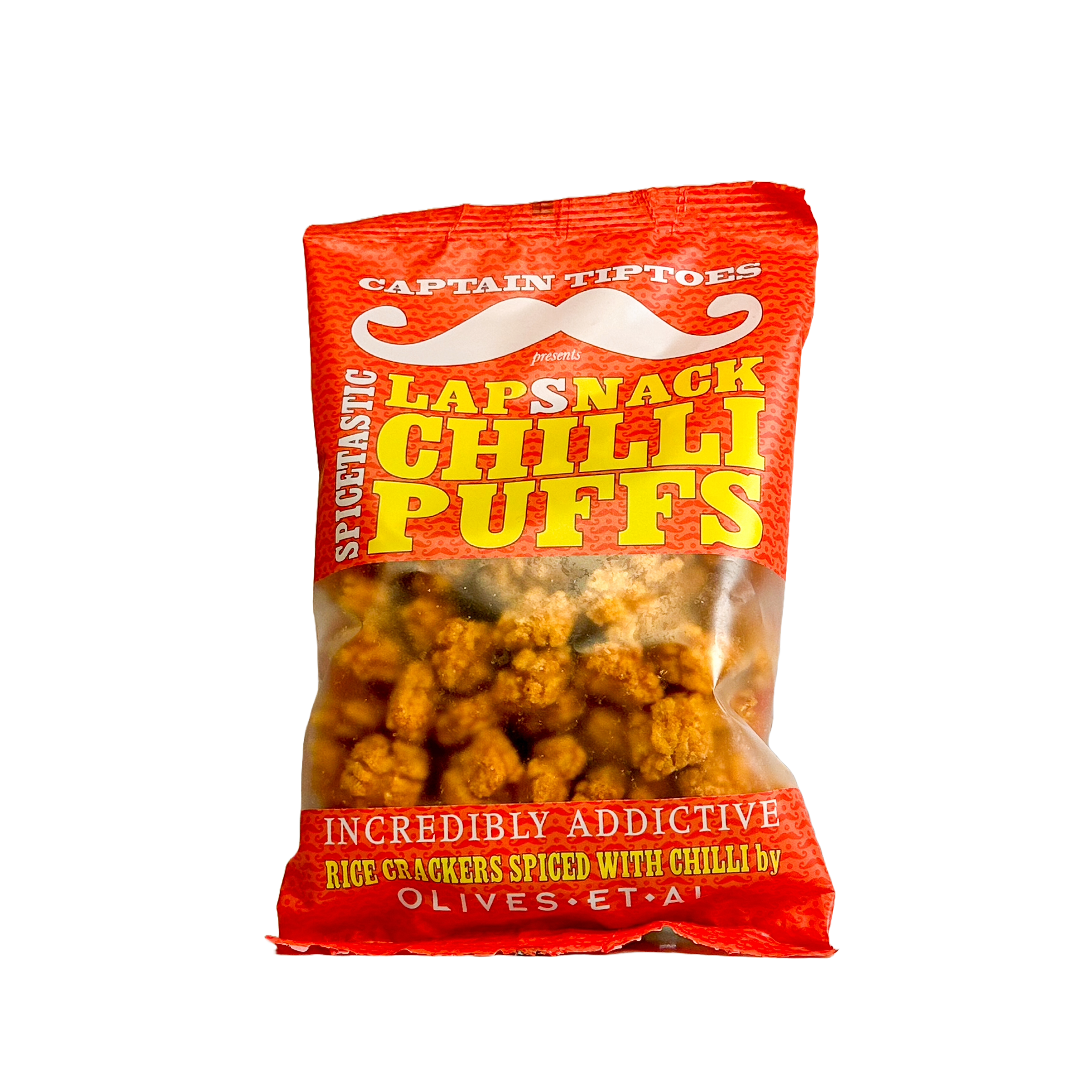 Olives Et Al – Engroshandel Puffed snacks – Chilli Puffs riscrackers med sød chili3