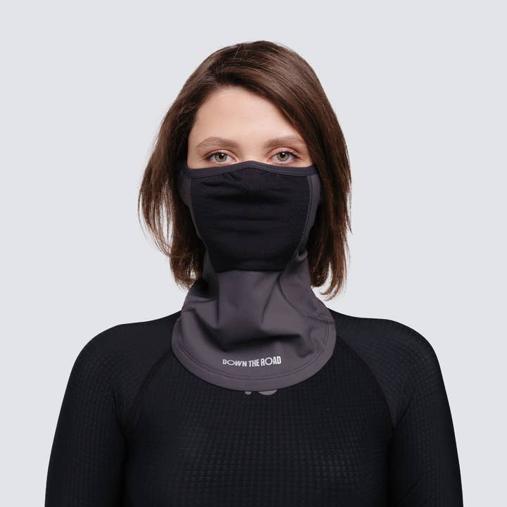 Down The Road - Wholesale Neck Gaiter/Snood - Unisex - Winter Facemask - Stone Grey3