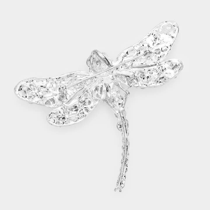 Sensibling Corp. - Wholesale Brooch - Crystal Rhinestone Dragonfly Brooch / Pendant7