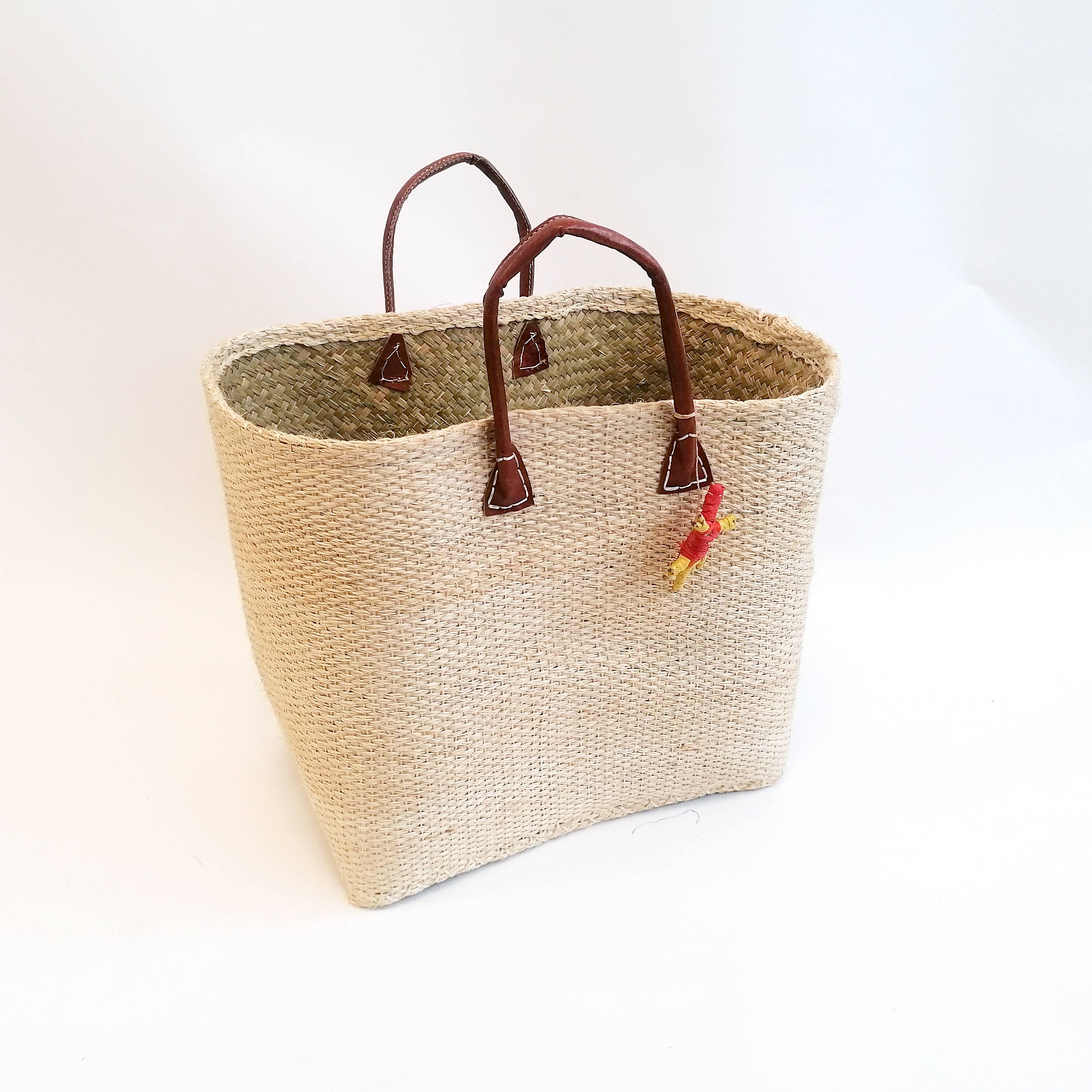 Le comptoir de la plage - Vente Sac de plage - Panier artisanal Sisal "Tana", à l'unité7