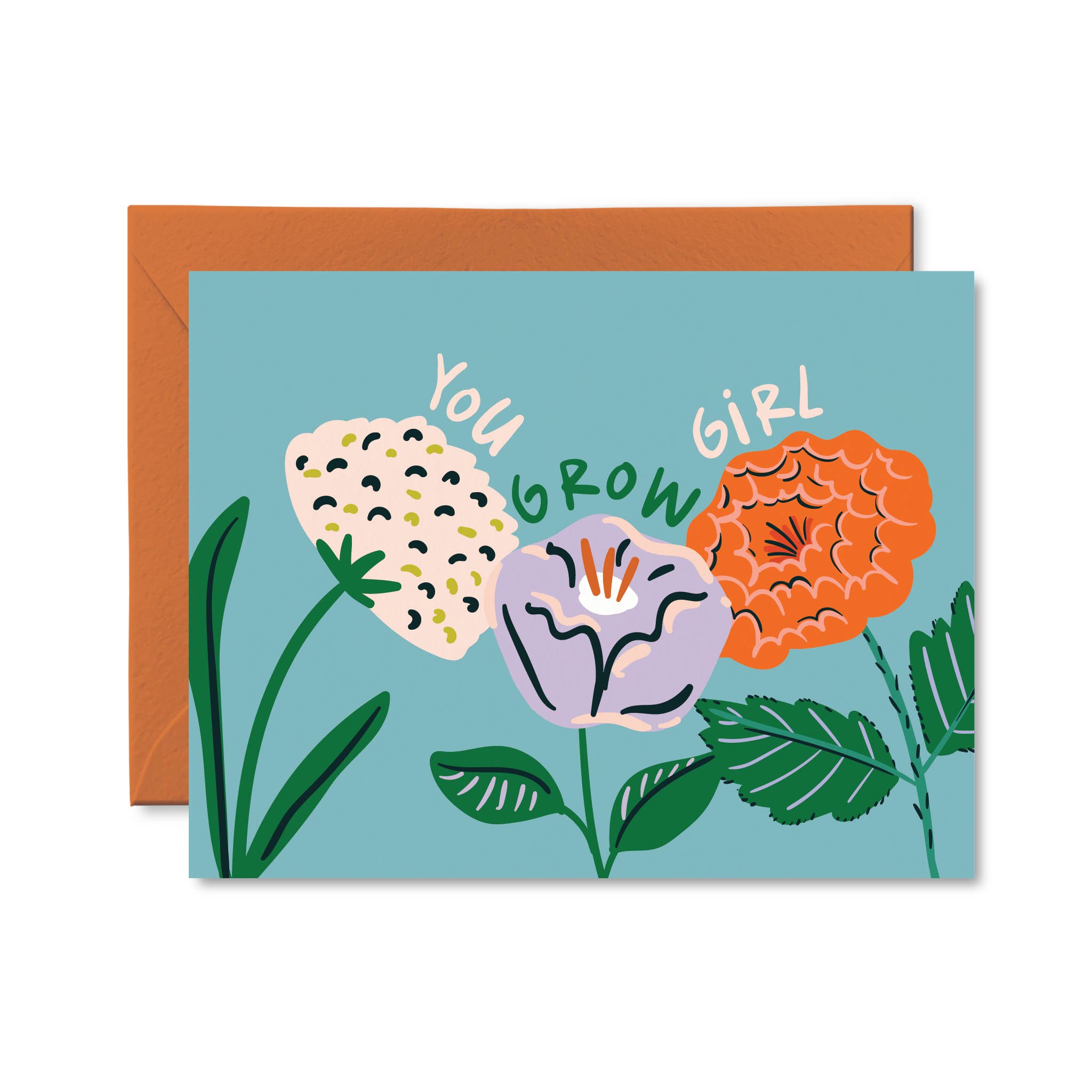 Pretty by Her – wholesale Everyday greeting card – You Grow Girl Card