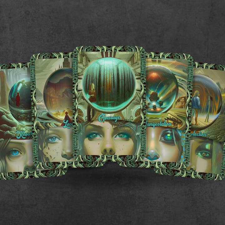 Ibiza Tarot USA – wholesale Tarot-kort – The Witches Prophecy - Orakel med kristallkula2