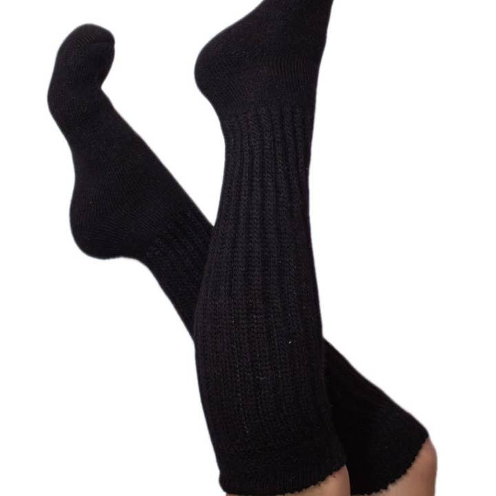 Chaussettes alpaga mi-mollet et au-dessus du genou pour la vente par Choice Alpaca Products