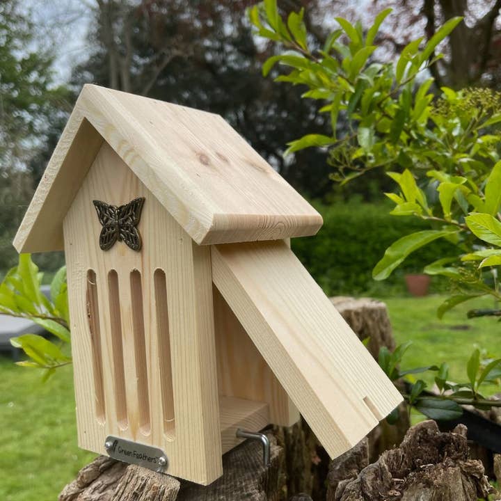 Green Feathers - Wholesale Vogelhuisje - Butterfly House2