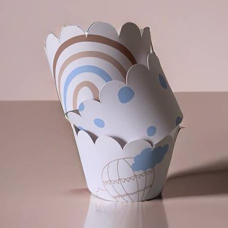 Uncouth Coco - Wholesale Cupcake/Muffin Liner - Boho Cupcake Wrappers For Boy Birthday & Baby Shower0