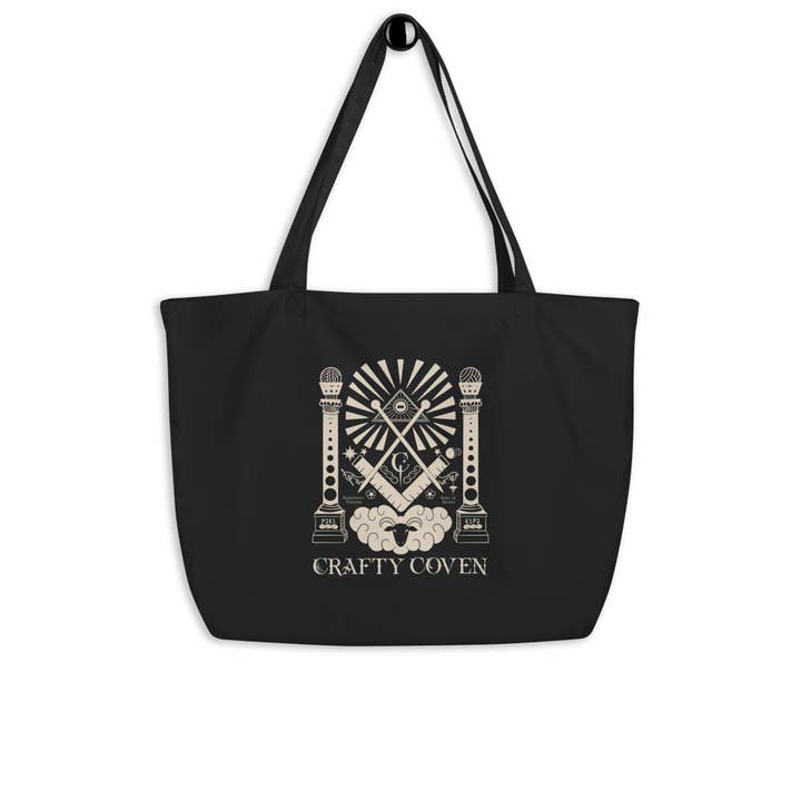 Knitting is Metal - Wholesale Tote Bag - Unisex - Crafty Coven Tote Bag