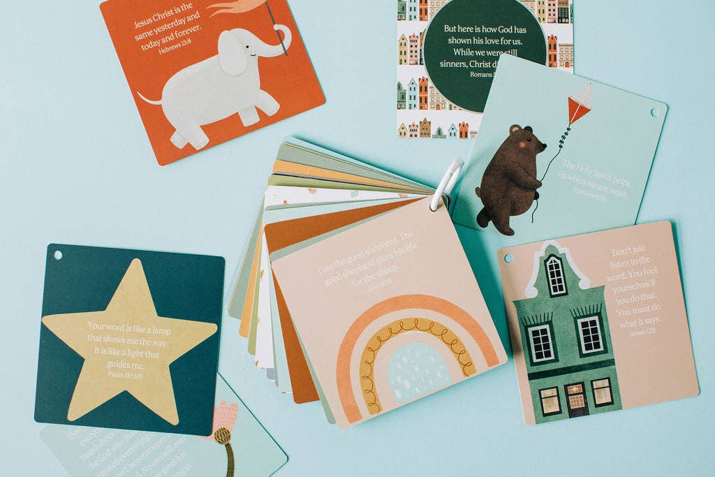 Tiny Theologians - Wholesale Learning Cards - Kids & Baby - My First Bible Verses15