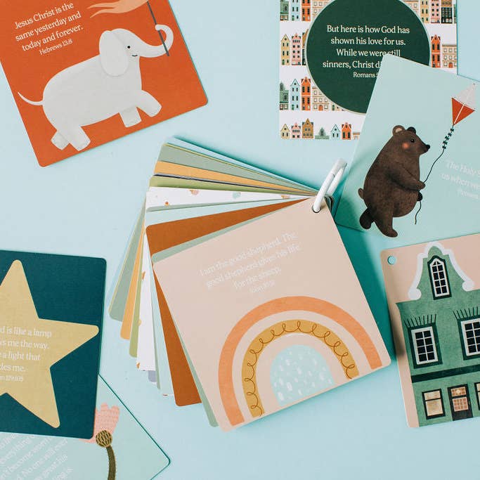 Tiny Theologians - Venta al por mayor Tarjetas de aprendizaje - Niños y bebés - Mis Primeros Versículos de la Biblia15