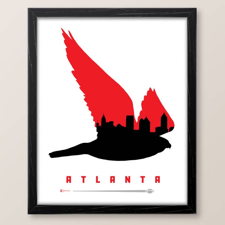 Atlanta Football Georgia Print for wholesale by Bozz Prints