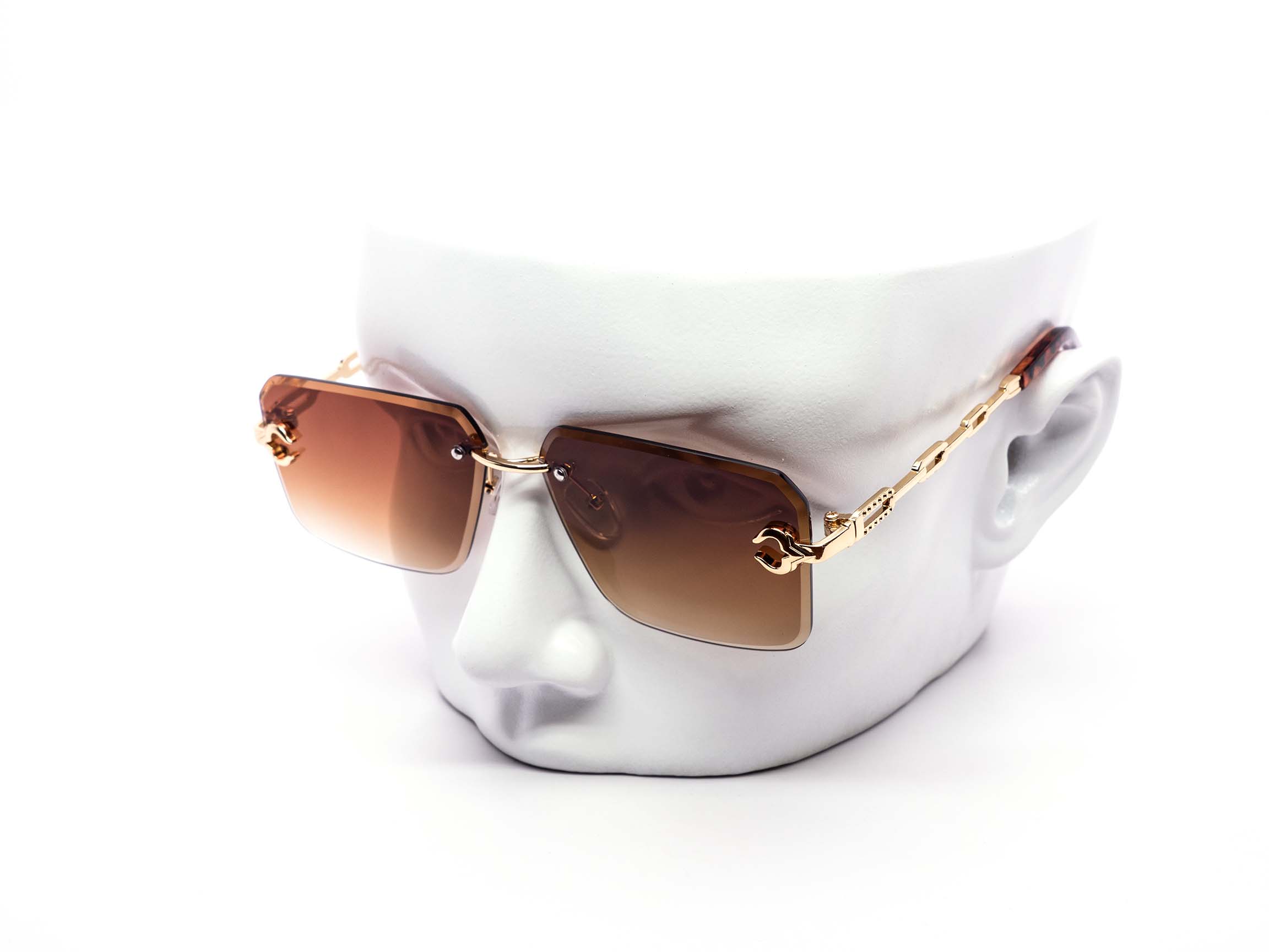 Still Friday - Vente Lunettes de soleil – unisexe - Lot de 12 lunettes de soleil métalliques avec verres dégradés carrés et monture sans cerclage4