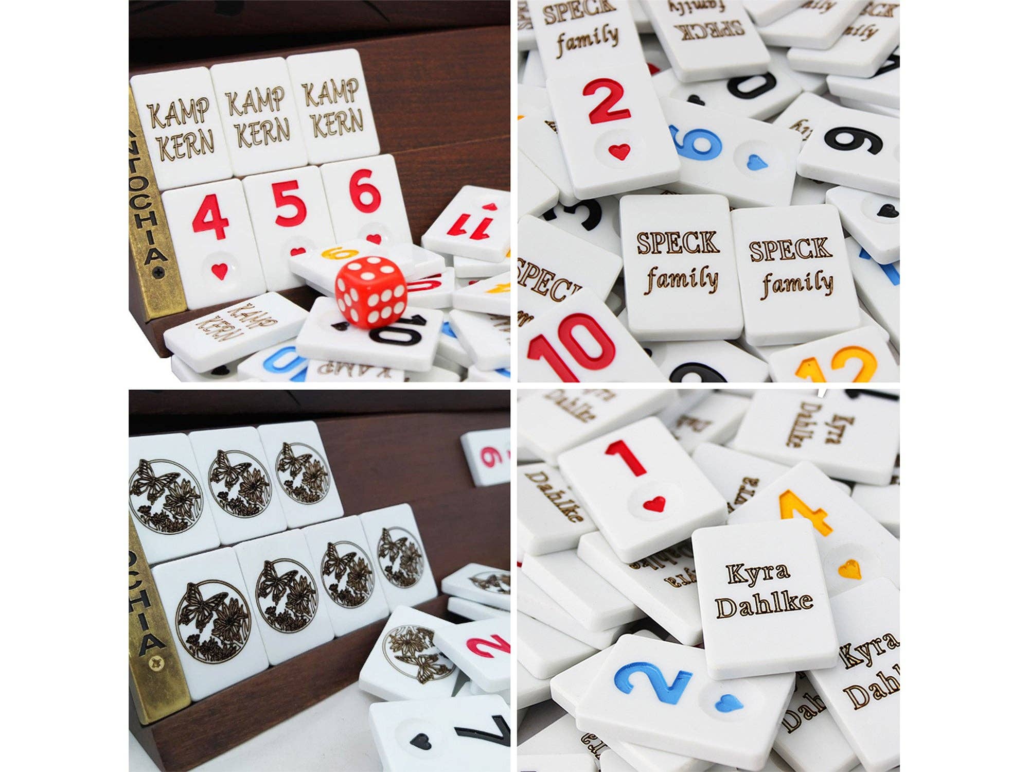 Antochia Crafts – wholesale Board game – Personalizable Rummy Game Tiles0